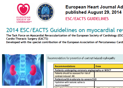 Le linee guida europee approvate da ESC e EACTS.