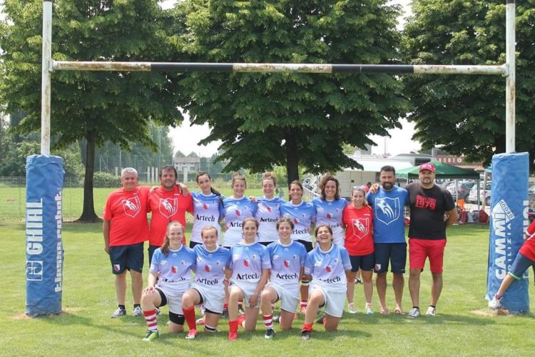 La formazione del Rugby Carpi e del Rugby Forlì 1979 conquista il terzo posto nazionale della Coppa Italia Seniores 2018